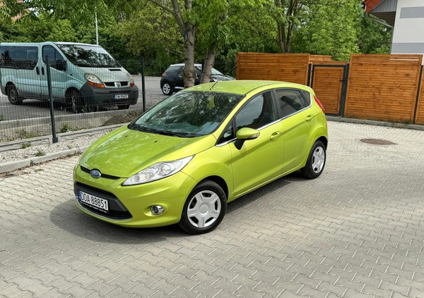 Ford Fiesta cena 19900 przebieg: 122000, rok produkcji 2009 z Oława małe 79